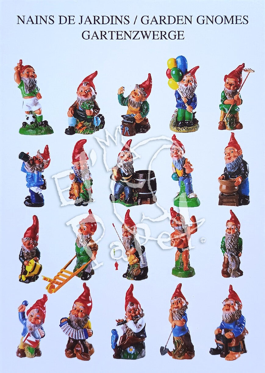 Ansichtkaart 'Tuinkabouters' - Nouvelles Images