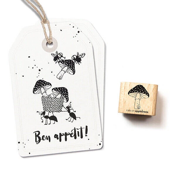 Rubber stempel 'Vliegenzwam'
