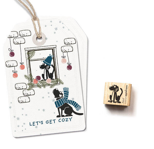 Rubber MINI-stempel 'Noel'