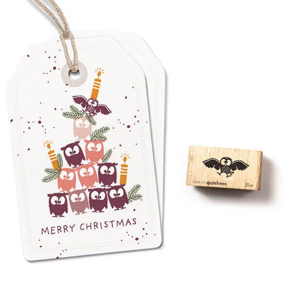 Rubber stempel 'Ilsa het uiltje'