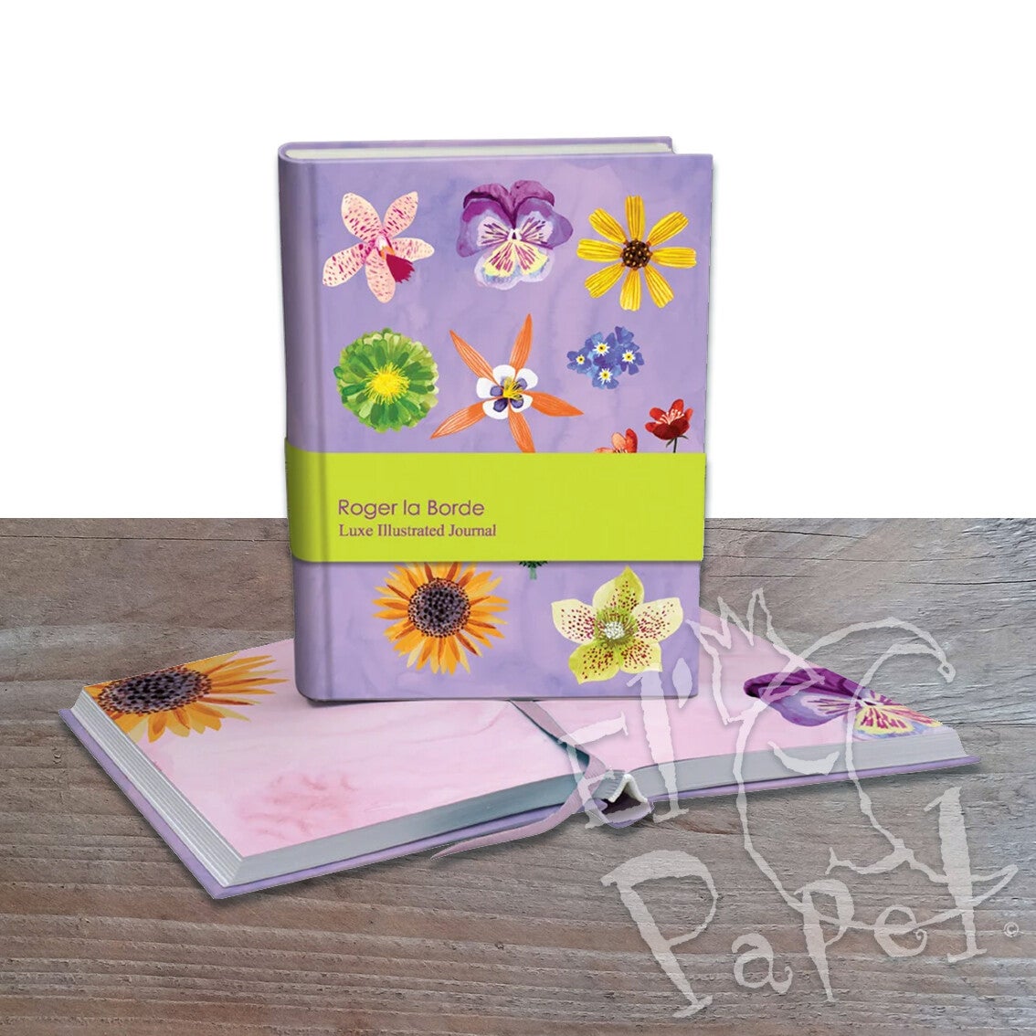 Luxe Illustrated Journal 'Floral Supernova'
