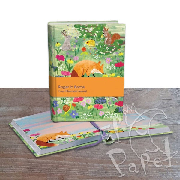 Luxe Illustrated Journal 'Meadowland Fox'