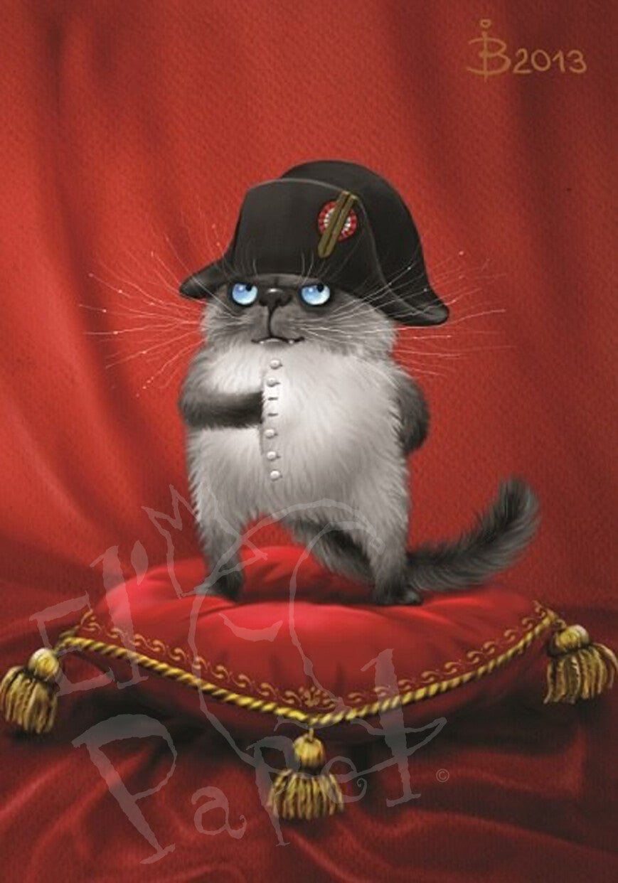 Ansichtkaart 'Grootheid Napoleon Bonaparte'