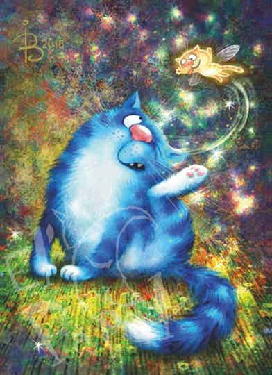 Kerst ansichtkaart 'Linkeroor'