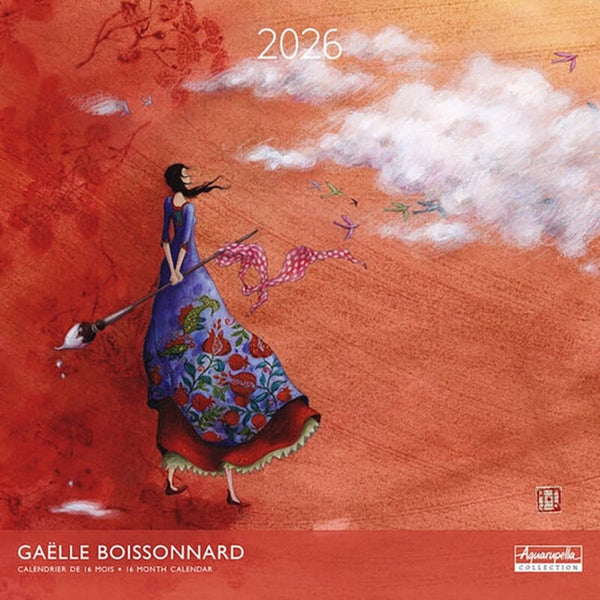 Gaëlle Boissonnard jaarkalender 2026 - roodbruin