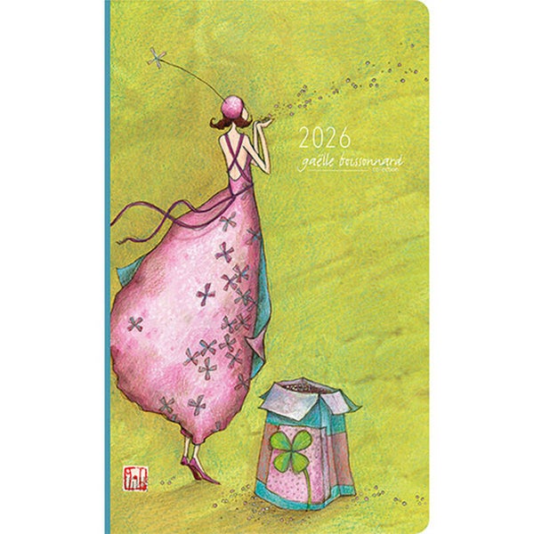 Gaëlle Boissonnard kleine agenda 2026 - groen