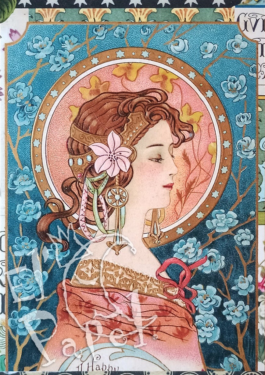 GT Ansichtkaart 'Avant Garde Vrouw'