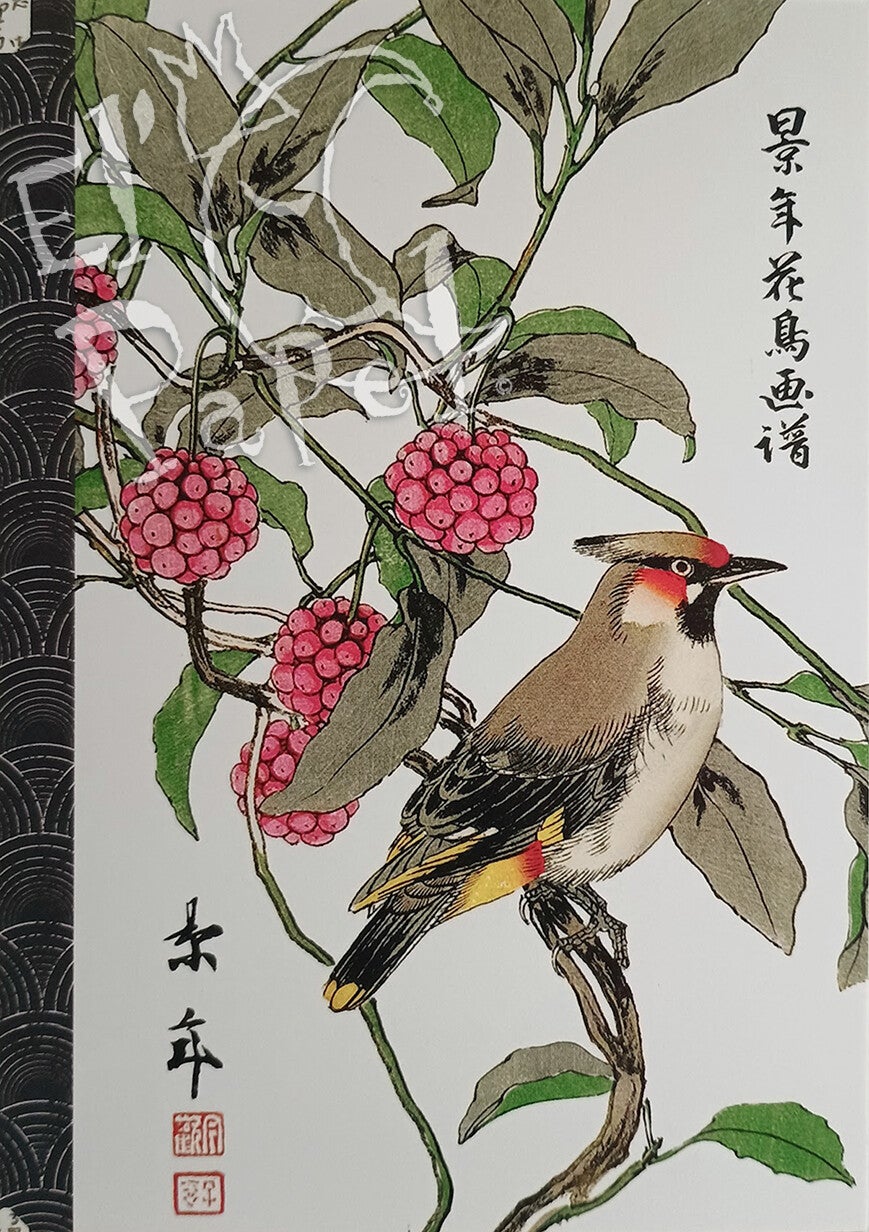 GT Ansichtkaart 'Boho Pestvogel'