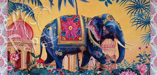 GT panoramakaart 'India Olifant'