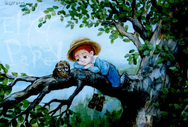 Ansichtkaart 'Een geheimpje delen'