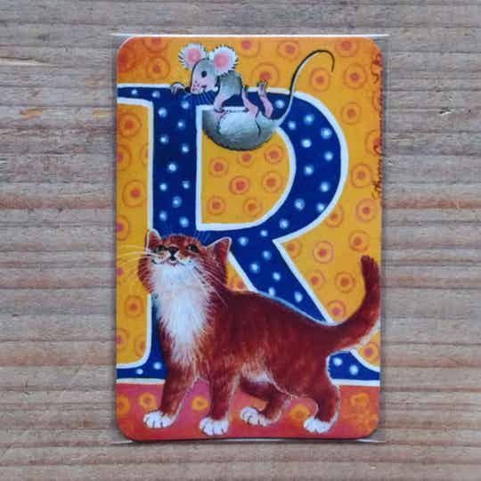 Irina Garmashova lettermagneet - R