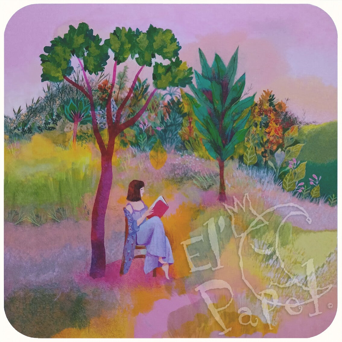 Vierkante kaart 'Een momentje voor jezelf' - Izou