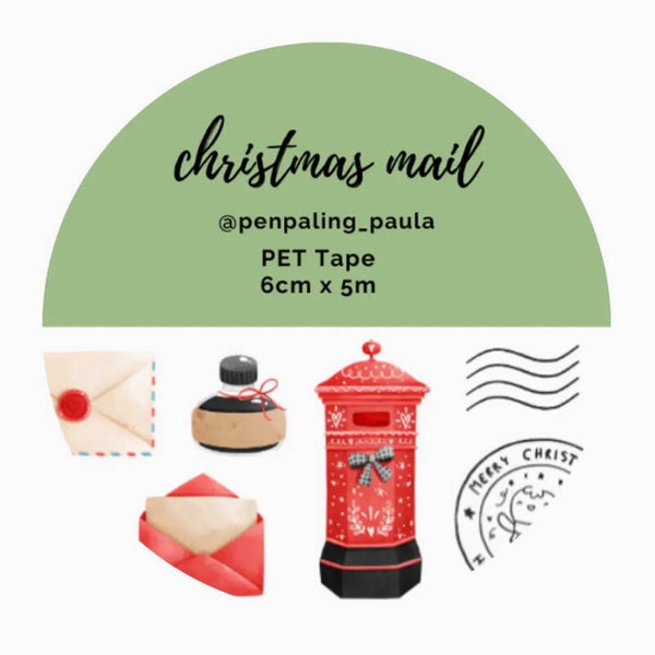 Penpaling Paula Pet Tape 'Kerstpost'