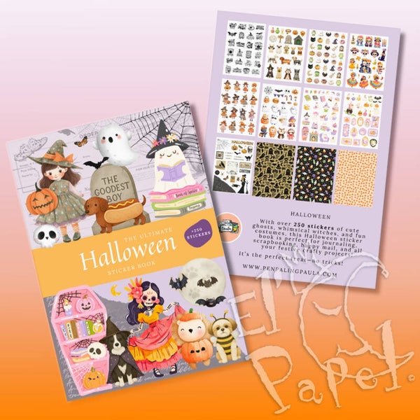 Penpaling Paula A5 `Halloween` Stickerboek