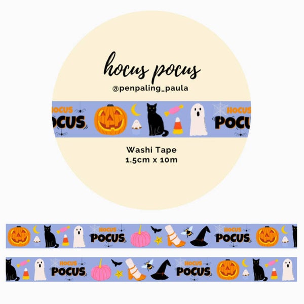 Penpaling Paula Washi Tape 'Hocus Pocus'