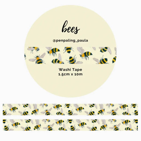 Penpaling Paula Washi Tape 'Bijtjes'