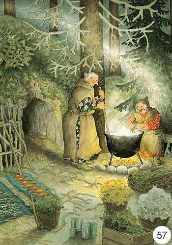 Ansichtkaart 'Heksenketel'