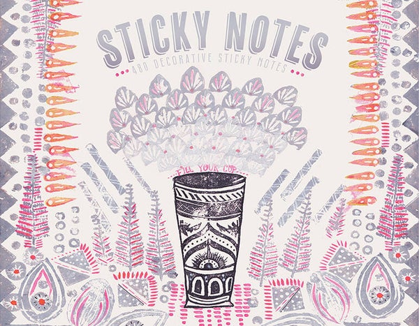 Sticky notes 'Fill Your Cup'
