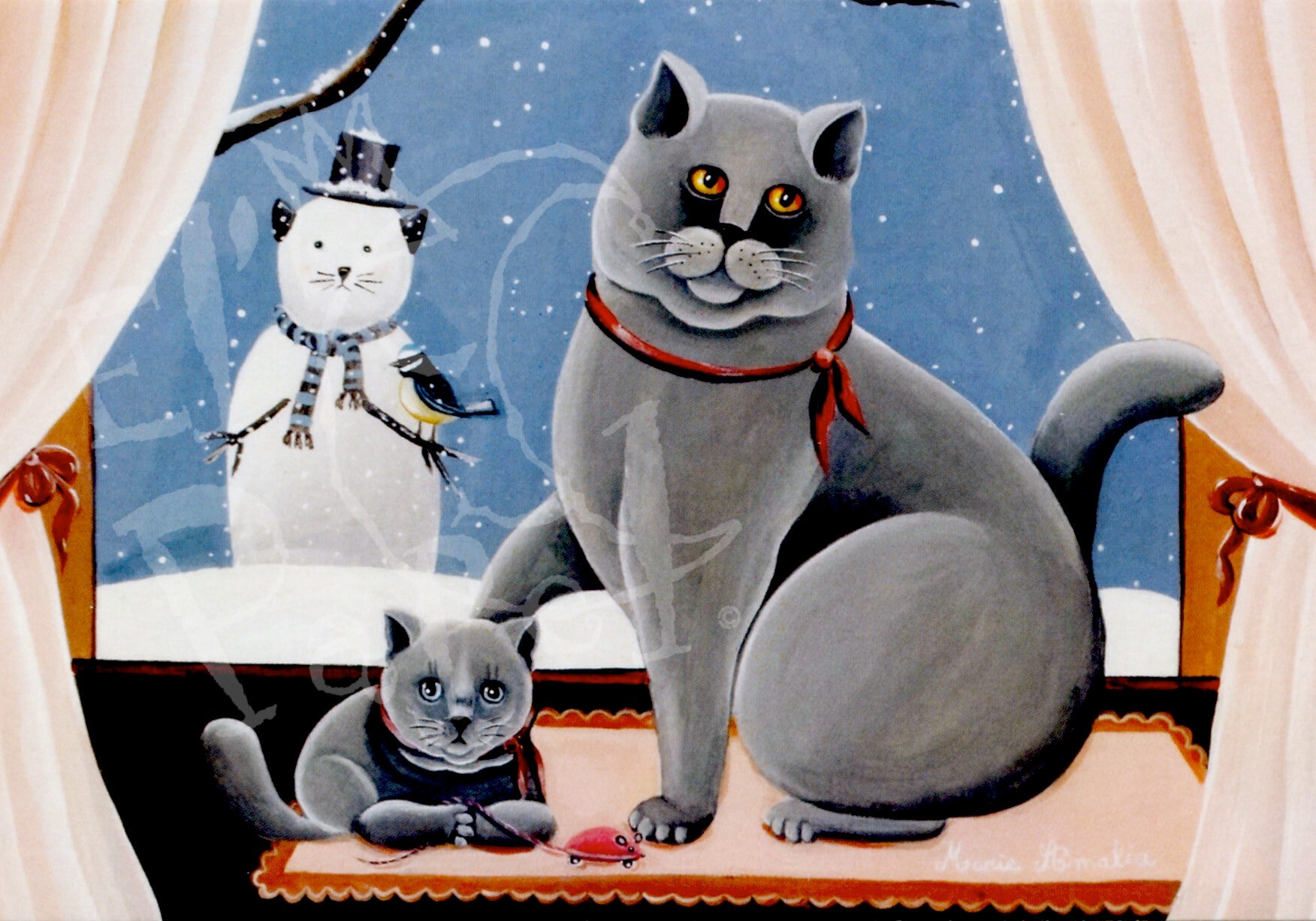 prentbriefkaart Marie Amalia - 7