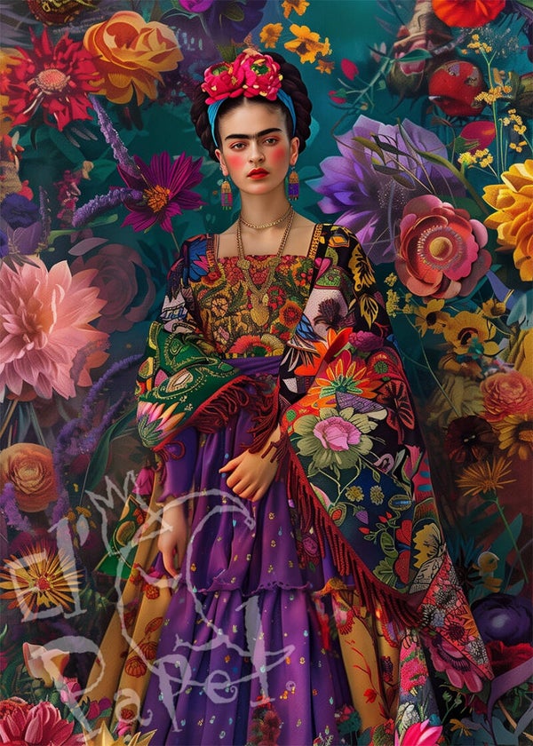 Ansichtkaart 'Frida Kahlo - de onafhankelijke'