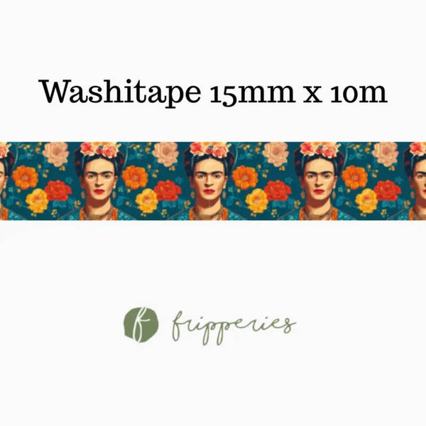 Fripperies washitape 'Frida Kahlo - nº 1'