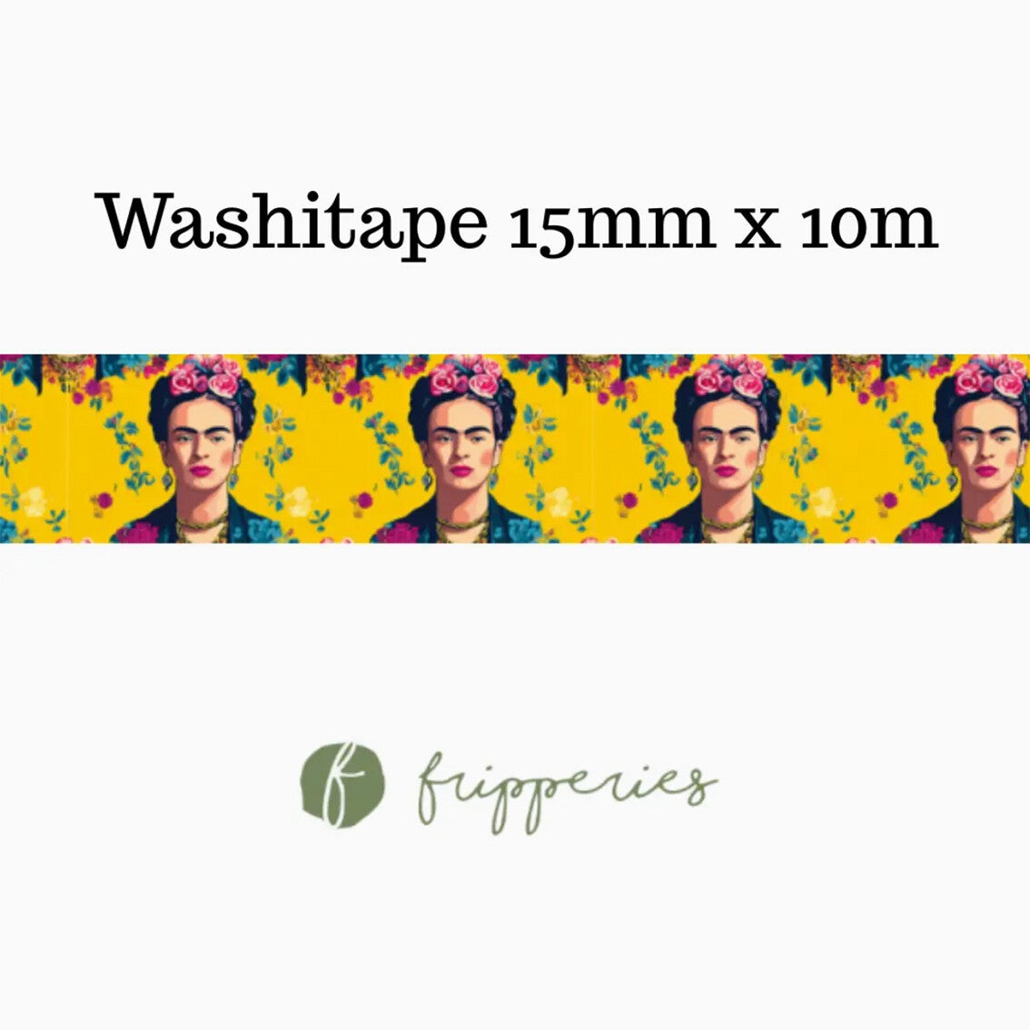 Fripperies washitape 'Frida Kahlo - nº 2'