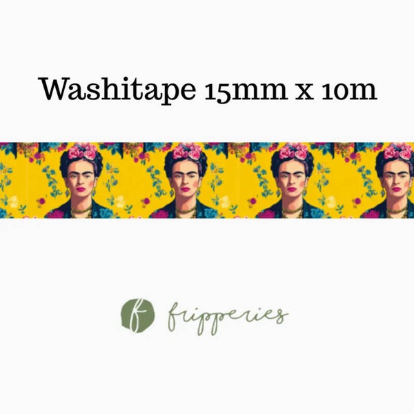 Fripperies washitape 'Frida Kahlo - nº 2'