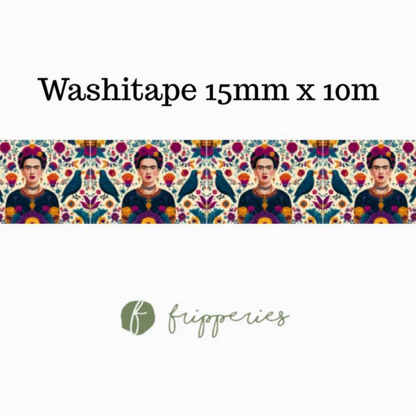 Fripperies washitape 'Frida Kahlo - nº 5'