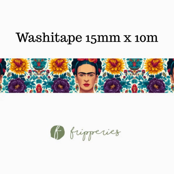 Fripperies washitape 'Frida Kahlo - nº 6'