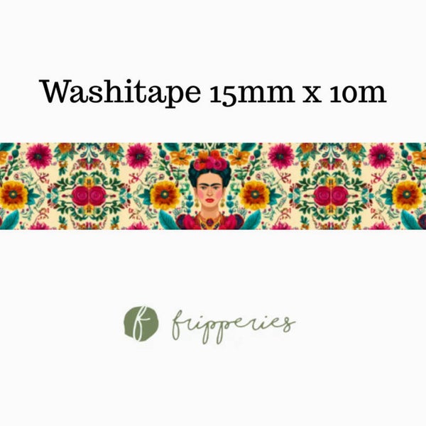 Fripperies washitape 'Frida Kahlo - nº 7'