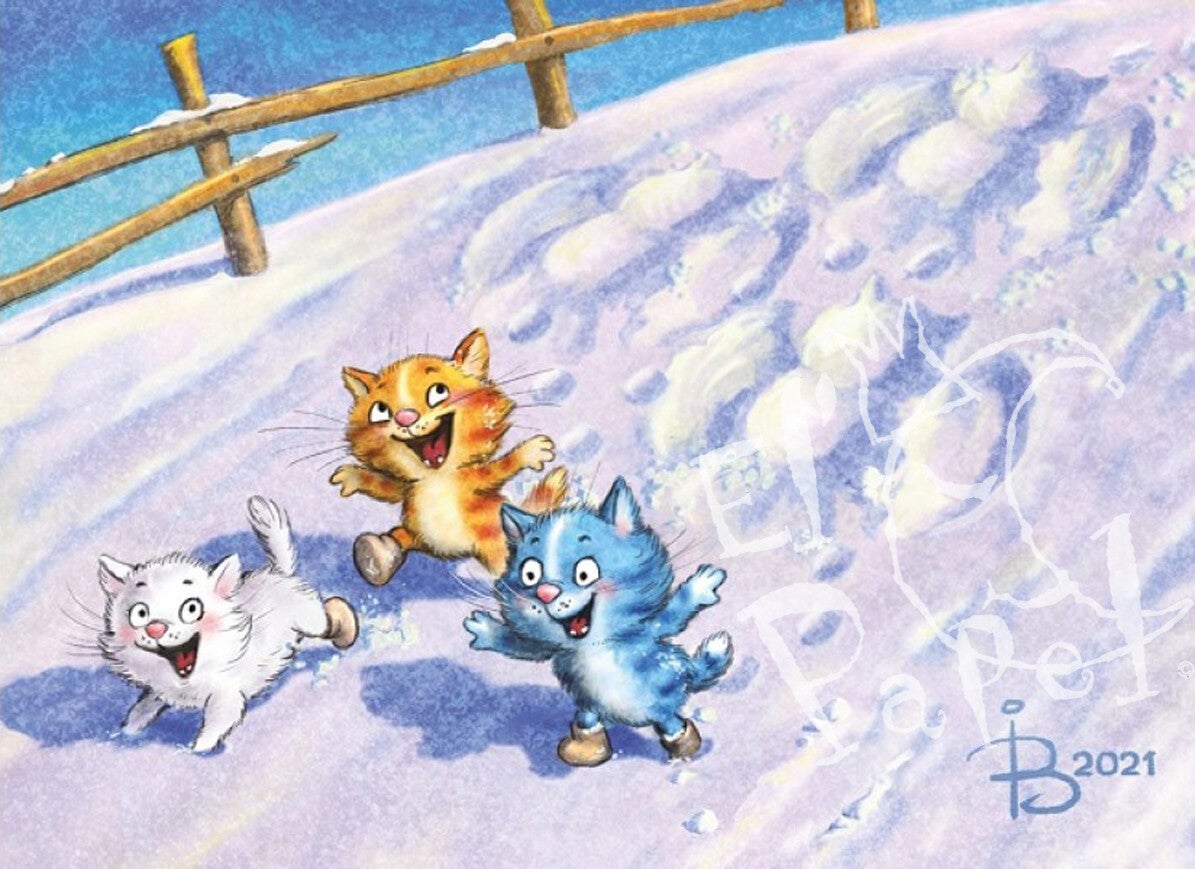 Kerst ansichtkaart 'Nog meer blijdschap'