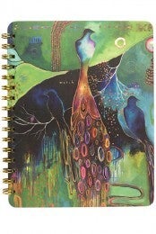 Spiraalgebonden notitieboek 'Flora Bird'