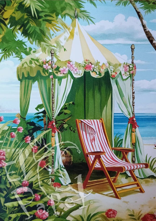 GT Ansichtkaart 'Dagje uit - aan het strand'