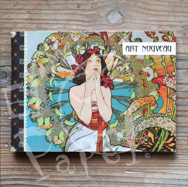 Gwenaëlle Trolez notebook 'Art Nouveau' - andere voorkant!