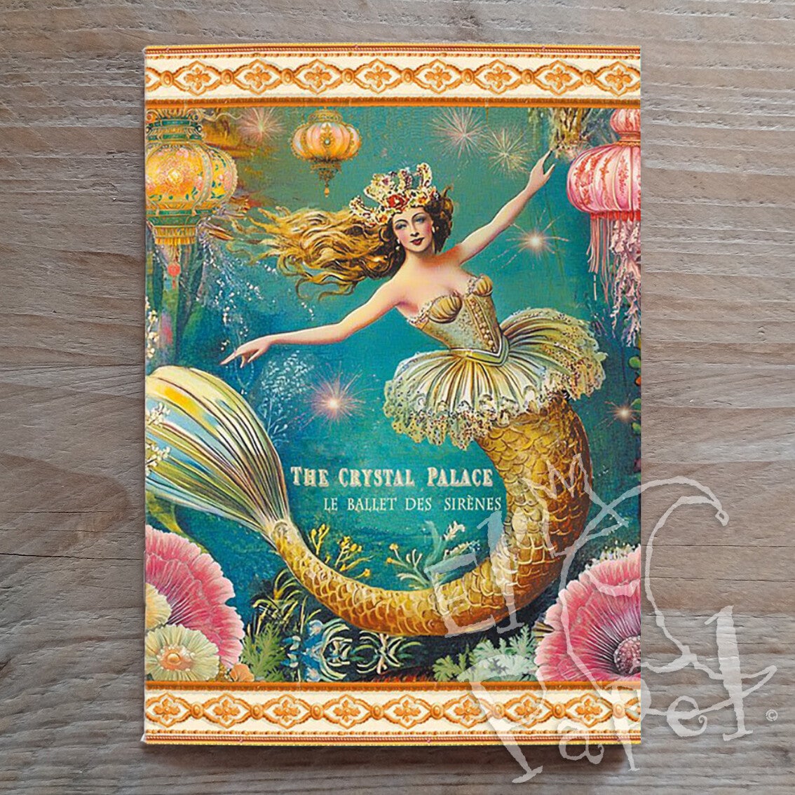 Gwenaëlle Trolez notebook 'Het ballet van de sirenen' (A6)