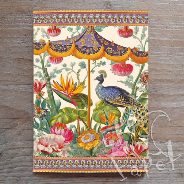 Gwenaëlle Trolez notebook 'Exotische tuinen' (A6)