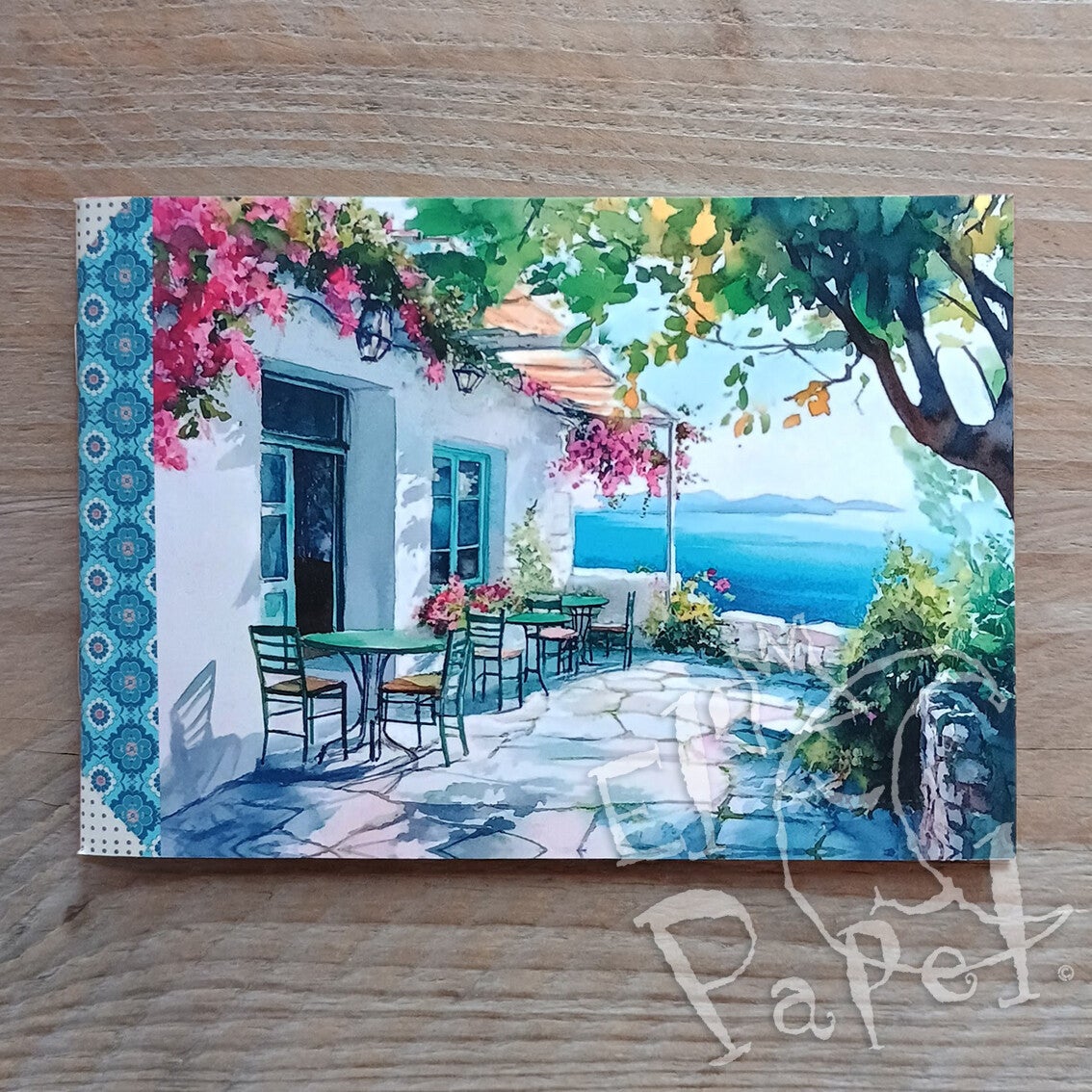 Gwenaëlle Trolez illustratie notebook 'Azulejos' (A6)