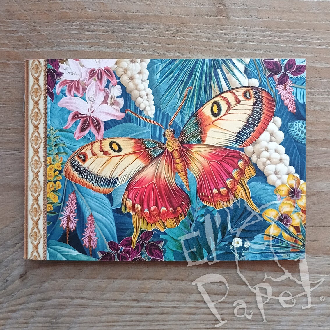 Gwenaëlle Trolez illustratie notebook 'Vlinder' (A6)