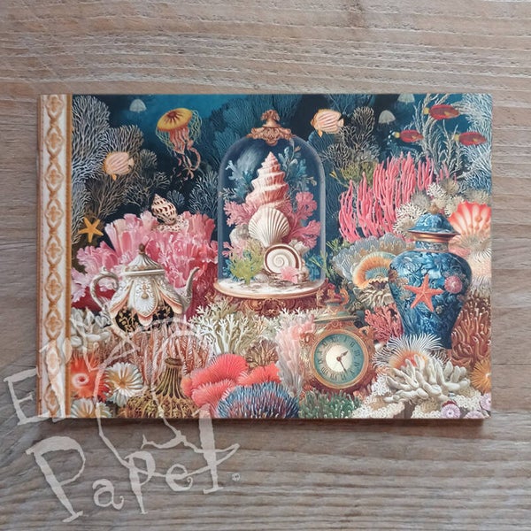 Gwenaëlle Trolez illustratie notebook 'Zeeschatten' (A6)
