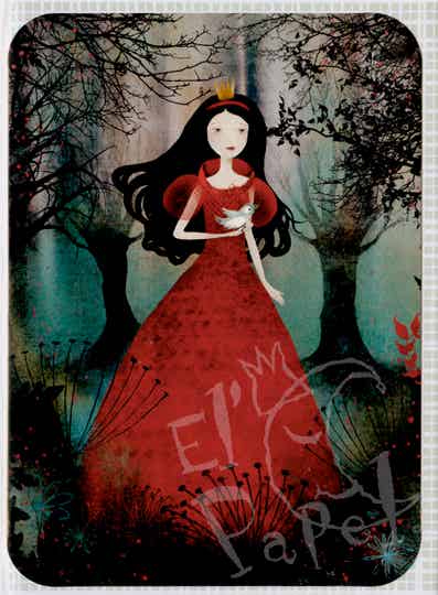 Santoro wenskaart 'In het betoverende bos' - Eclectic serie