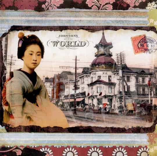 Vierkante kaart 'Yokohama' - met envelop