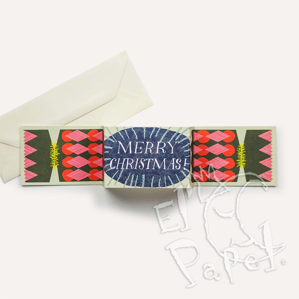 Hadley Kerst wenskaart 'Kerstcracker Diamanten'