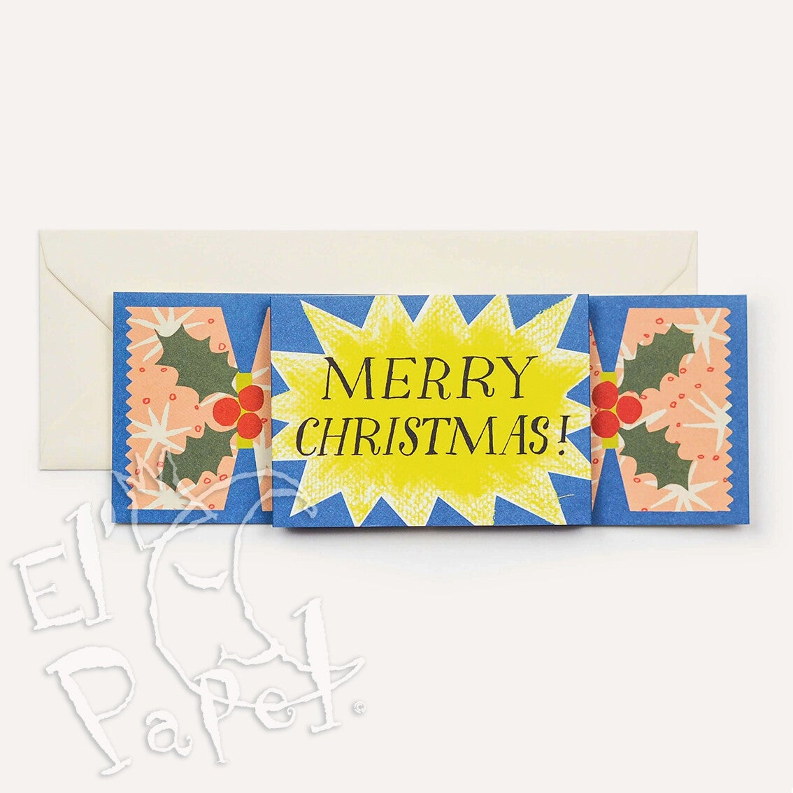 Hadley Kerst wenskaart 'Kerstcracker Sterren'