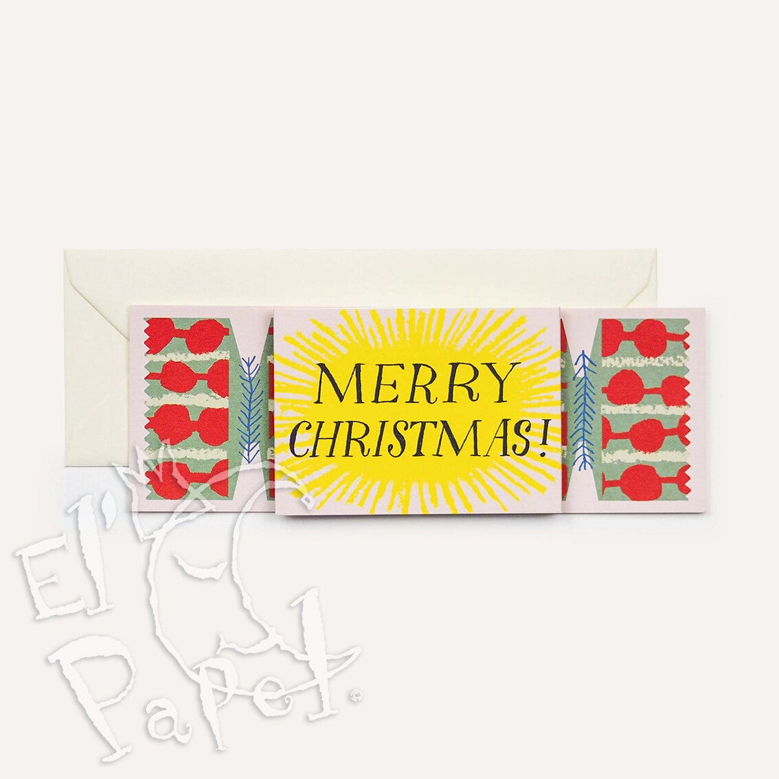 Hadley Kerst wenskaart 'Kerstcracker Spetters'