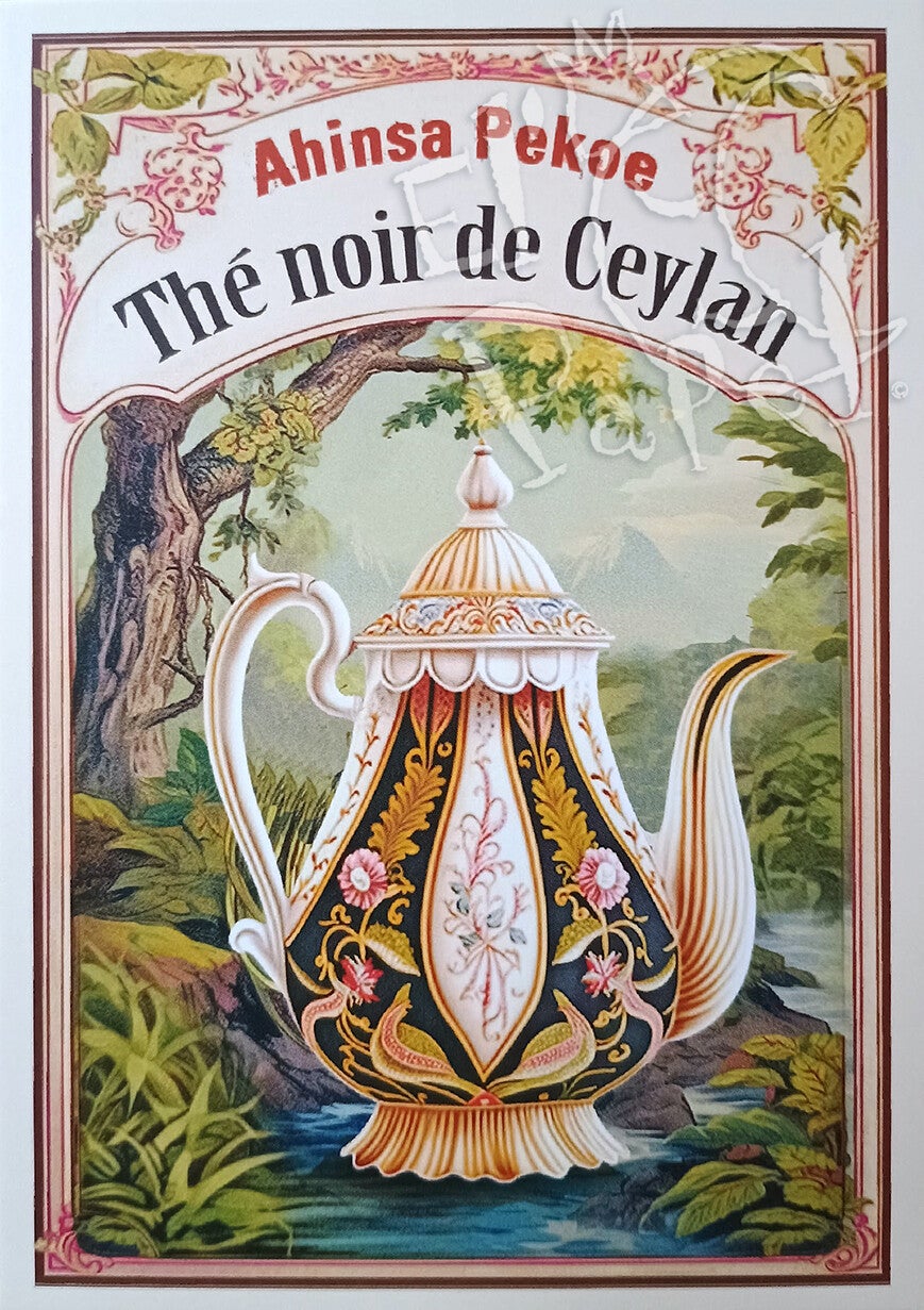 GT Ansichtkaart 'Zwarte Ceylon thee - Ahinsa Pekoe'