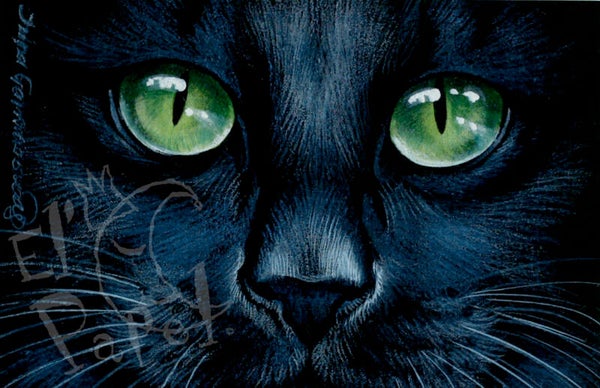 Ansichtkaart 'Mysterieus'