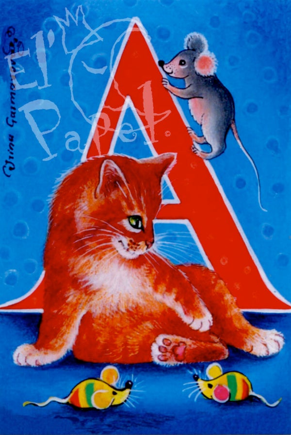 Letterkaart A