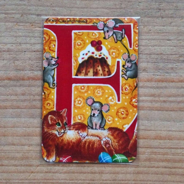 Irina Garmashova lettermagneet - E