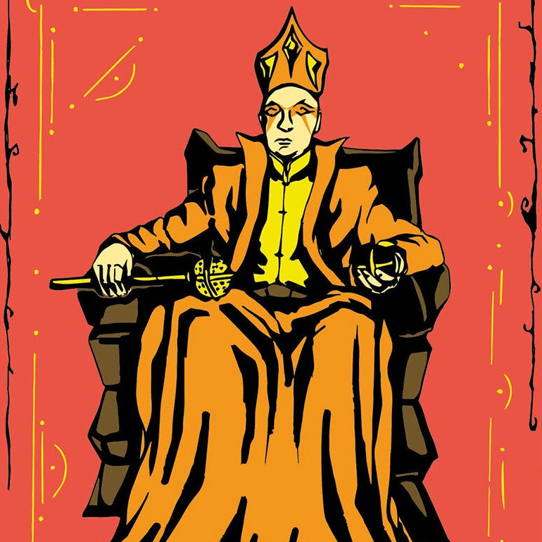 Verschillende kaarten-series met eenzelfde thema