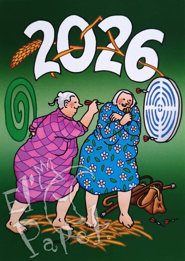 Ansichtkaart '2026'